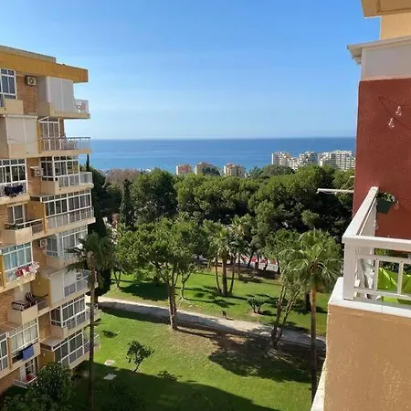 Acogedor Estudio C/ Vistas Al Mar, Recepcion 24 Hs * Benalmadena