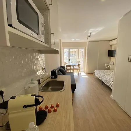 Acogedor Estudio C/ Vistas Al Mar, Recepcion 24 Hs * Benalmadena